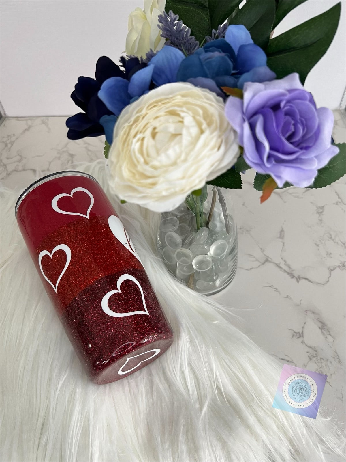 20 oz "Love hearts" Stainless Steel Tumblers